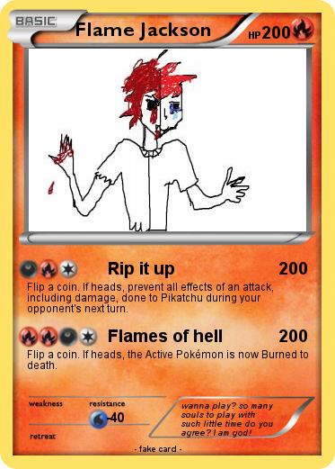 Pokemon Flame Jackson