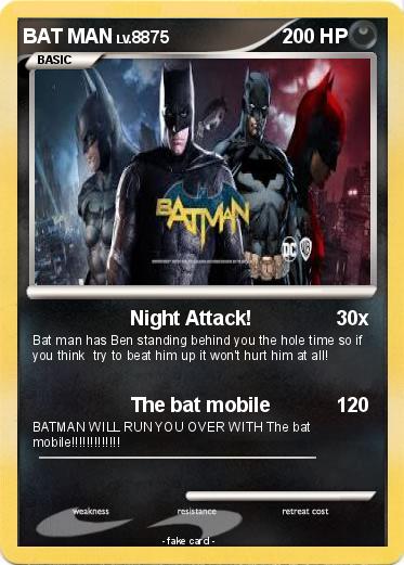 Pokemon BAT MAN