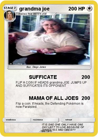 Pokemon grandma joe
