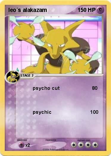Pokemon leo´s alakazam