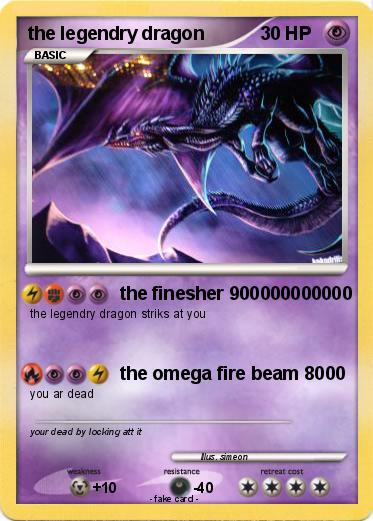 Pokemon the legendry dragon