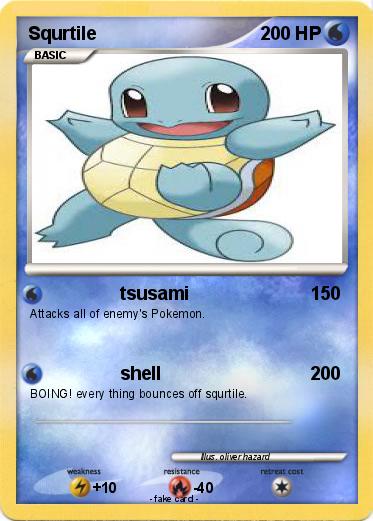 Pokemon Squrtile