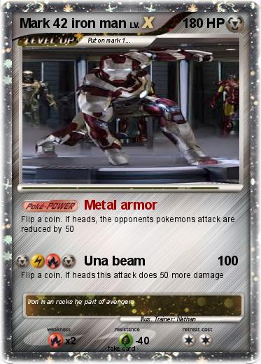 Pokemon Mark 42 iron man