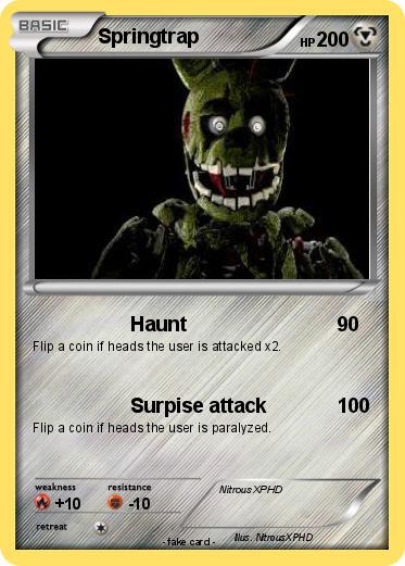 Pokemon Springtrap