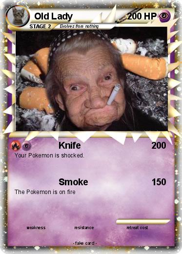 Pokemon Old Lady