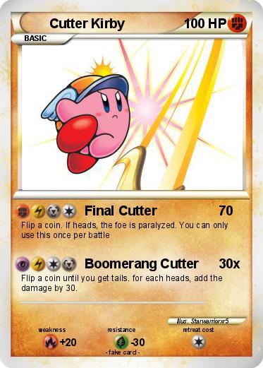 Pokemon Cutter Kirby