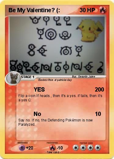 Pokemon Be My Valentine? (: