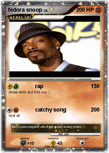 Pokemon fedora snoop