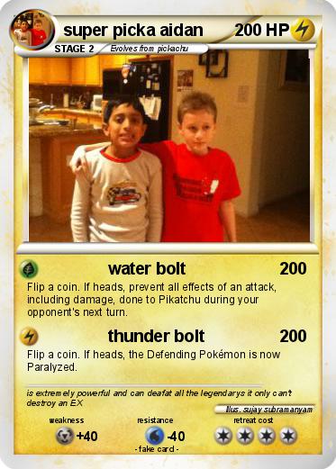 Pokemon super picka aidan