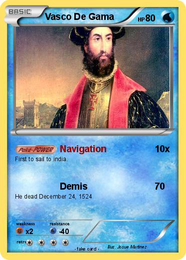 Pokemon Vasco De Gama