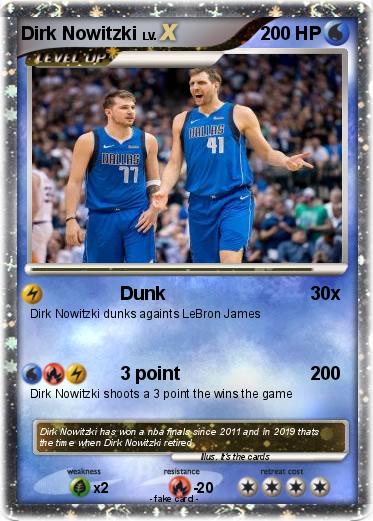 Pokemon Dirk Nowitzki