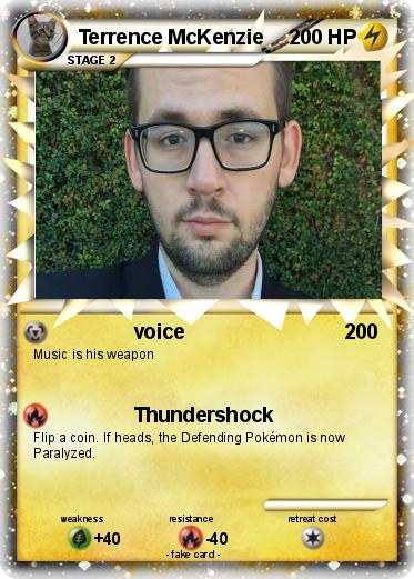 Pokemon Terrence McKenzie