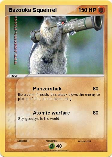 Pokemon Bazooka Squeirrel
