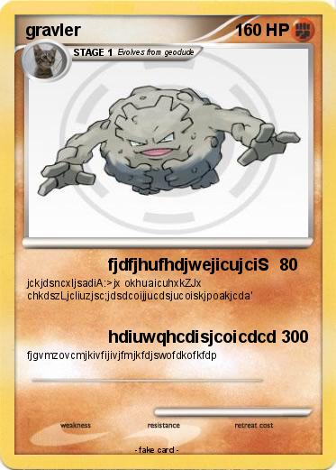 Pokemon gravler