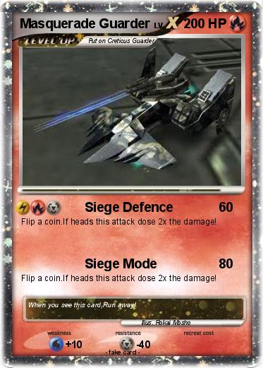 Pokemon Masquerade Guarder