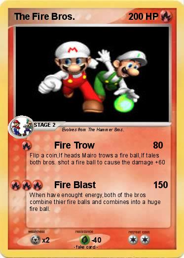 Pokemon The Fire Bros.