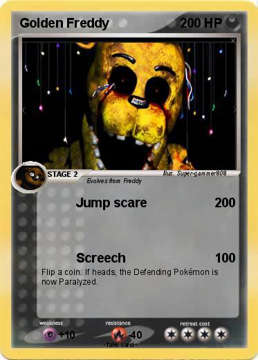 Pokemon Golden Freddy