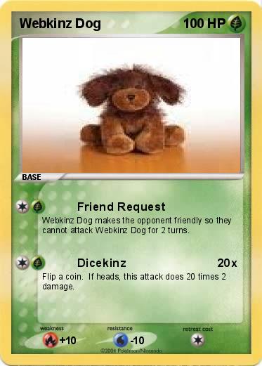 Pokemon Webkinz Dog