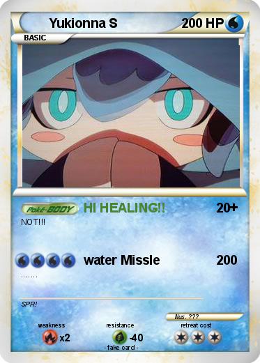 Pokemon Yukionna S