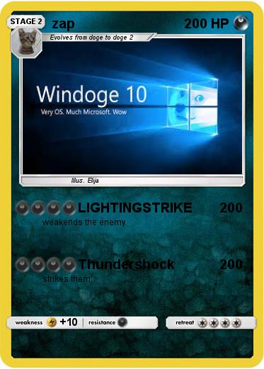 Pokemon zap