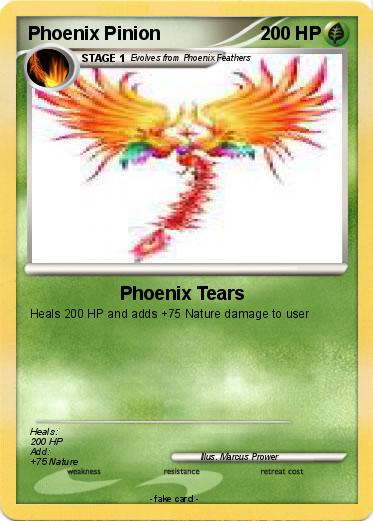 Pokemon Phoenix Pinion