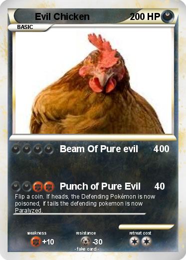 Pokemon Evil Chicken
