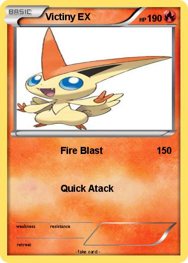 Pokemon Victiny EX