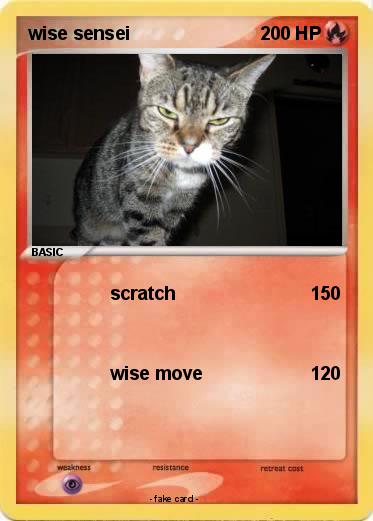 Pokemon wise sensei