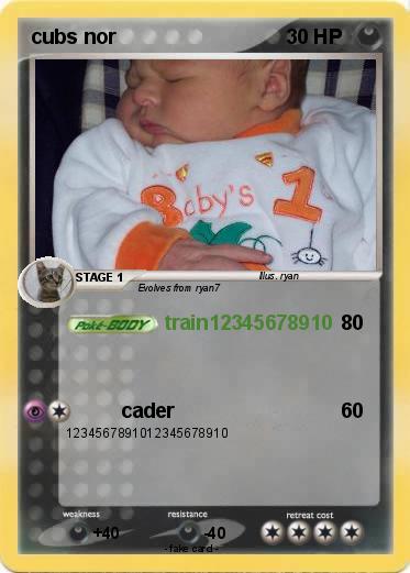 Pokemon cubs nor