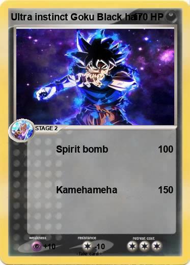 Pokemon Ultra instinct Goku Black hair