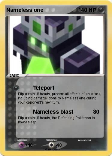 Pokemon Nameless one