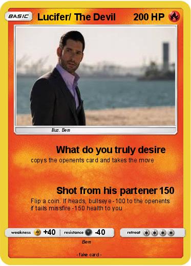 Pokemon Lucifer/ The Devil