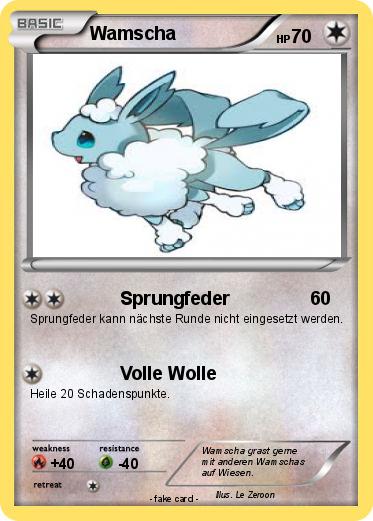 Pokemon Wamscha