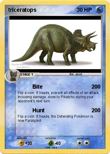 Pokemon triceratops