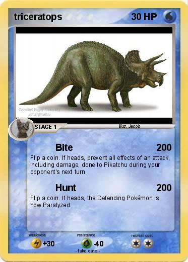 Pokemon triceratops
