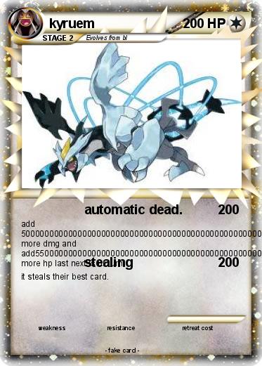 Pokemon kyruem