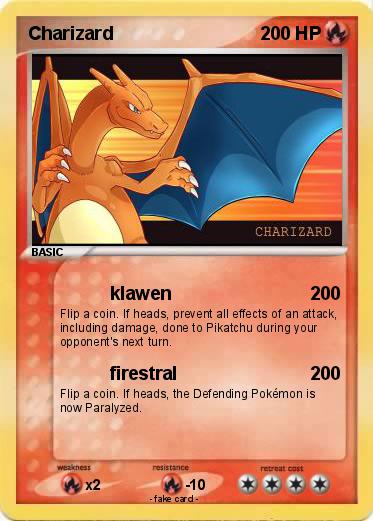 Pokemon Charizard