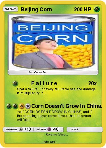 Pokemon Beijing Corn