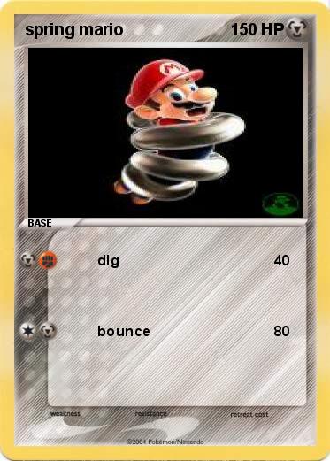 Pokemon spring mario