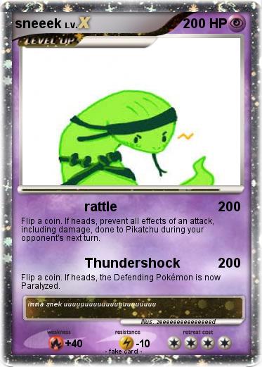Pokemon sneeek