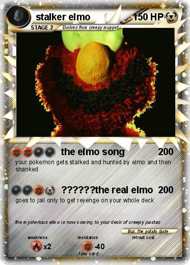 Pokemon stalker elmo