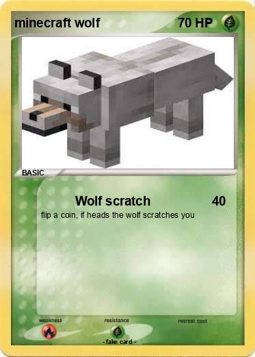Pokemon minecraft wolf