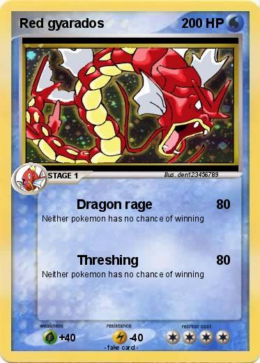 Pokemon Red gyarados