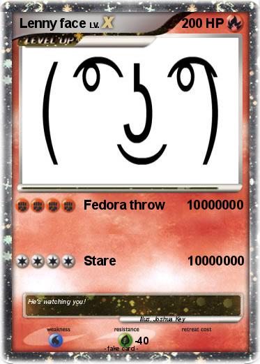 Pokemon Lenny face