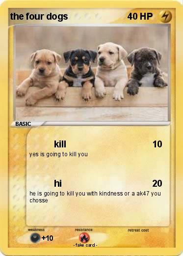 Pokemon the four dogs