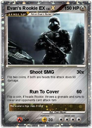 Pokemon Evan's Rookie EX