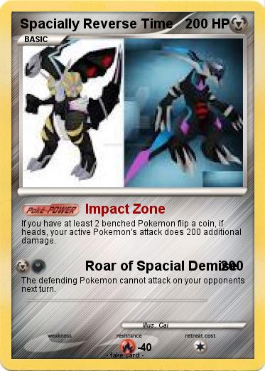 Pokemon Spacially Reverse Time