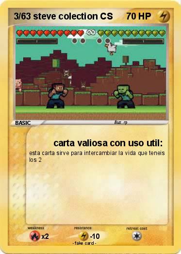 Pokemon 3/63 steve colection CS