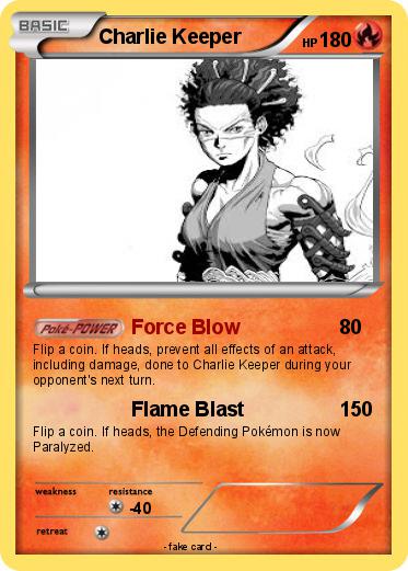 Pokemon Charlie Keeper