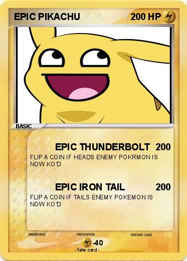 Pokemon EPIC PIKACHU
